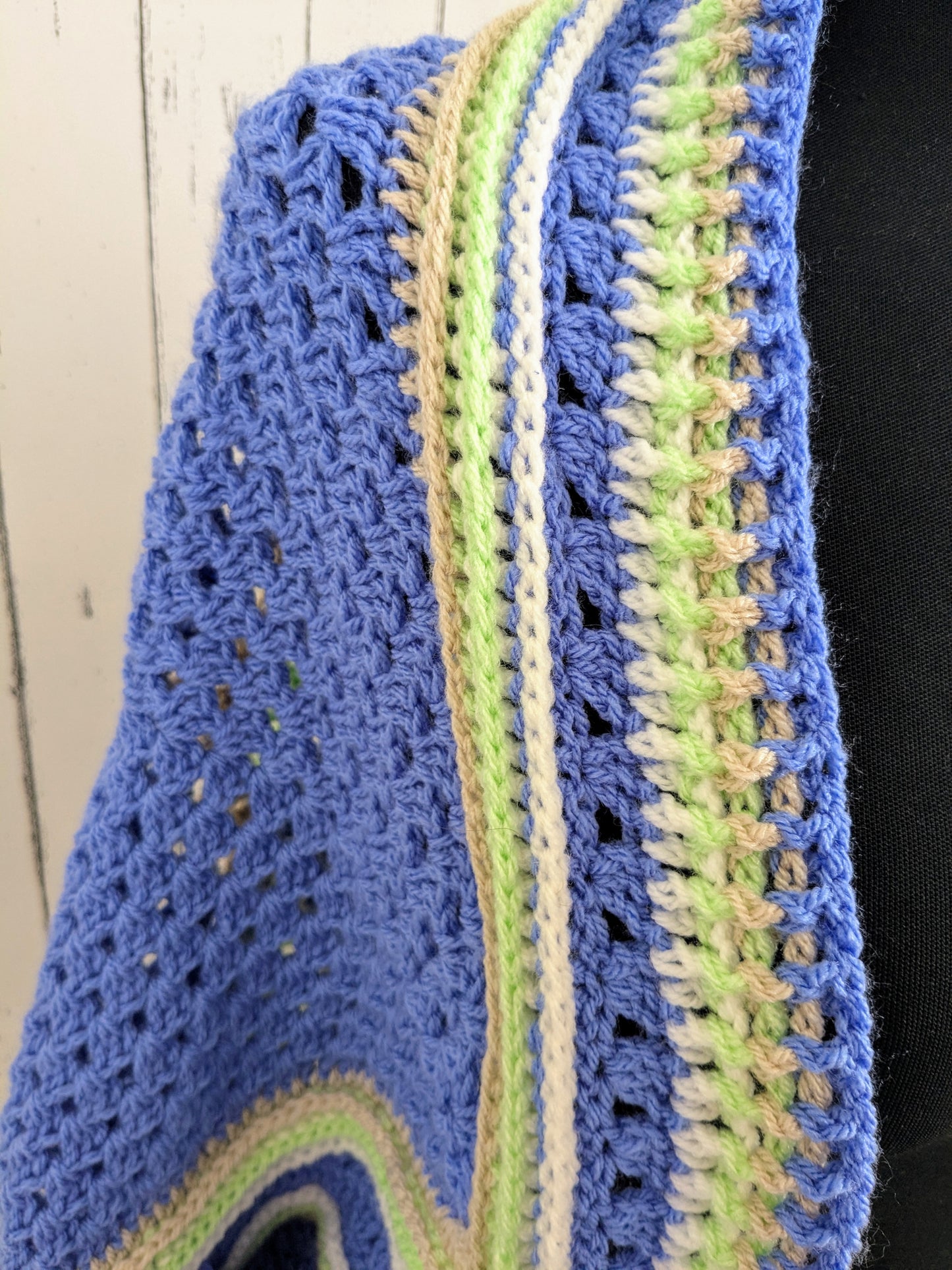 Bluebell crochet shrug