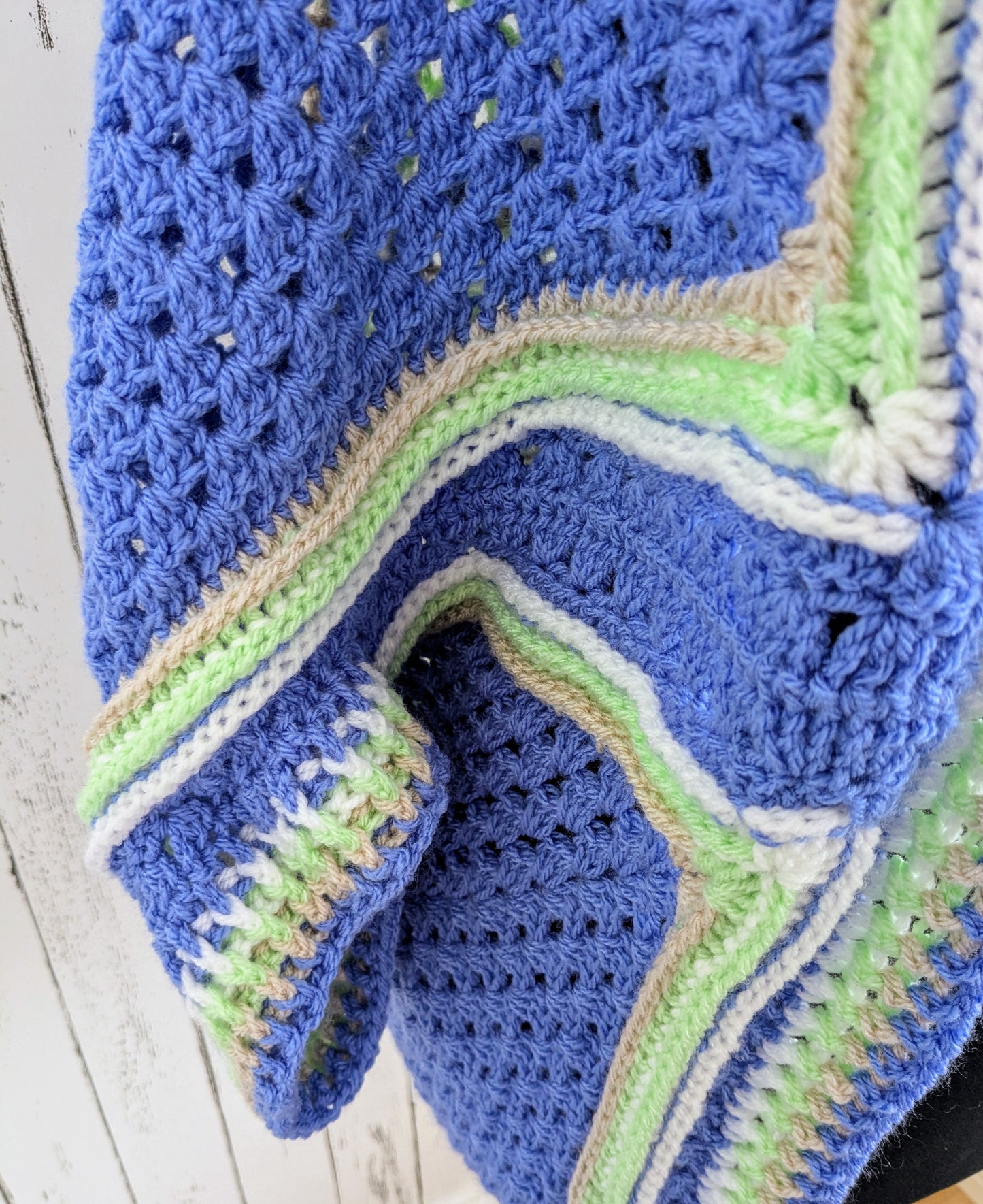 Bluebell crochet shrug