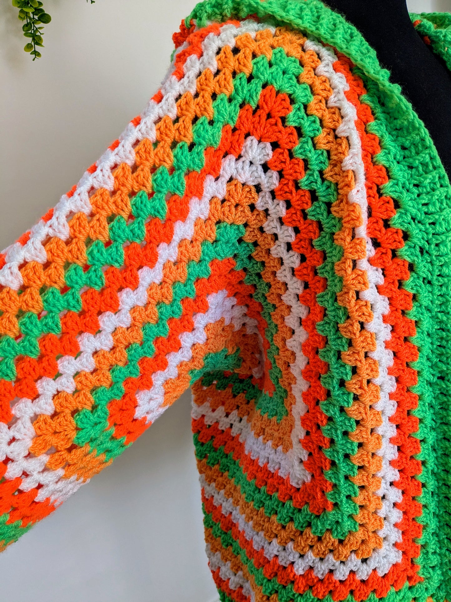 Tropical Sunrise Tri-Color Cardigan