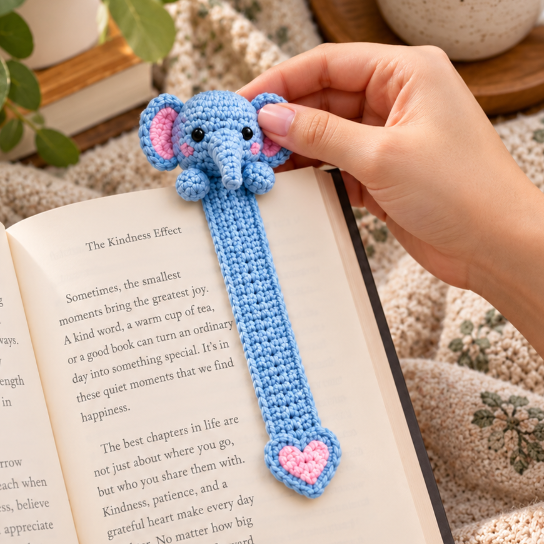 Crochet Animal Bookmark Pattern, Cute Amigurumi Bookmarks For Book Lovers
